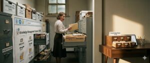 Filing cabinet pretending to be a KB