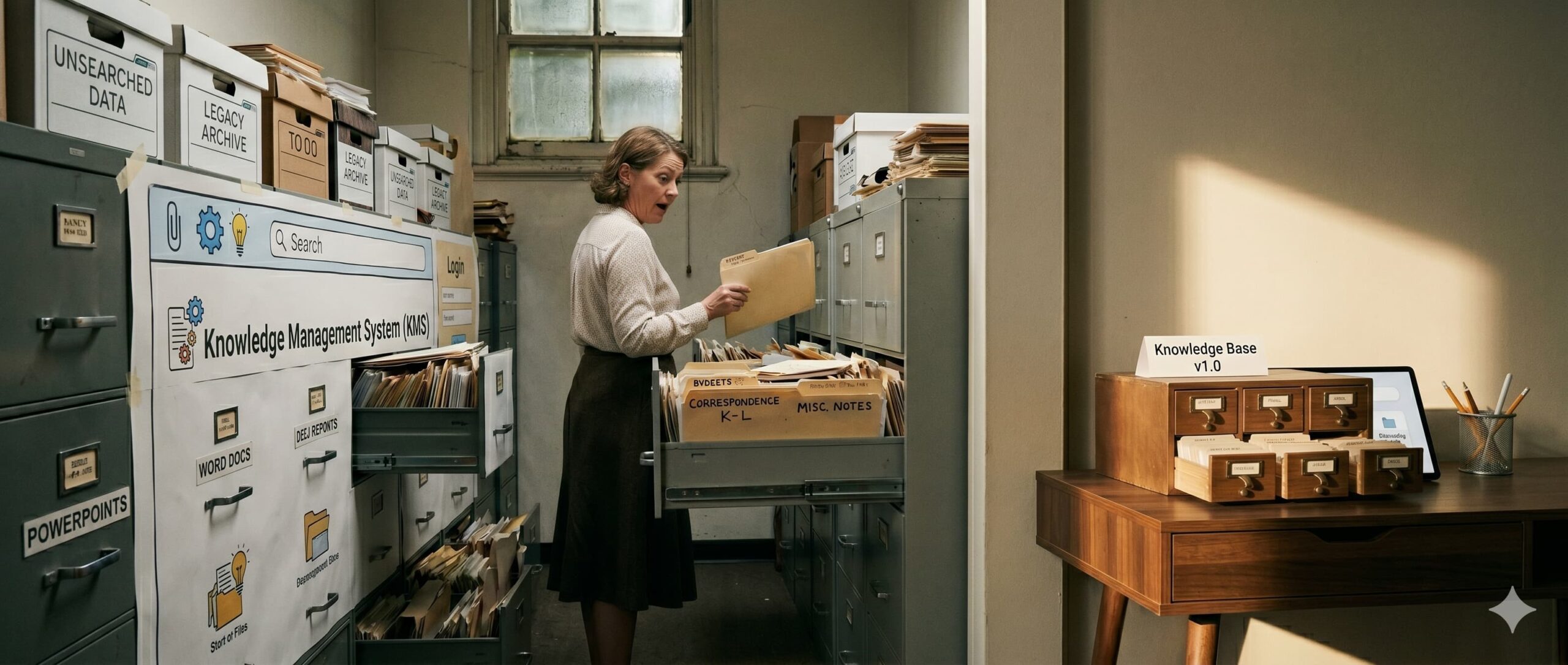 Filing cabinet pretending to be a KB